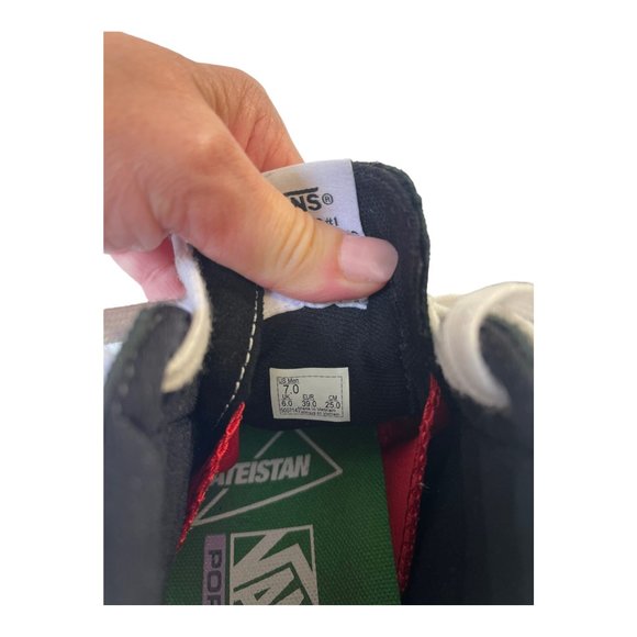 Vans SK8 Hi Skateistan Checkerboard Men's Classic Skate Shoes Size 7 - Picture 10 of 14